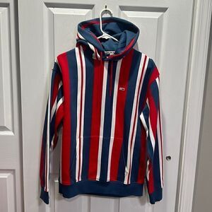 TOMMY HILFIGER HOODED SWEATSHIRT FLEECE-LINED.